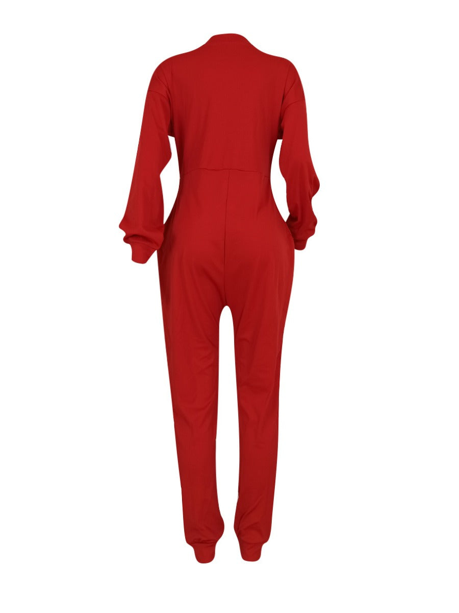 BASICS V Neck Regular Fit Jumpsuit